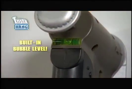 InstaHang TV commercial - And it even has a built-in level. InstaHang TV commercial - And it even has a built-in level.