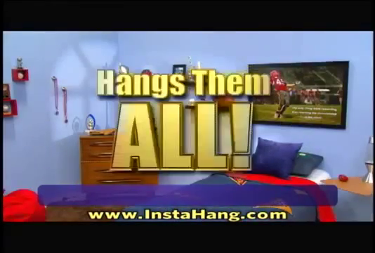 InstaHang TV commercial - The InstaHang hangs them all! InstaHang TV commercial - The InstaHang hangs them all!