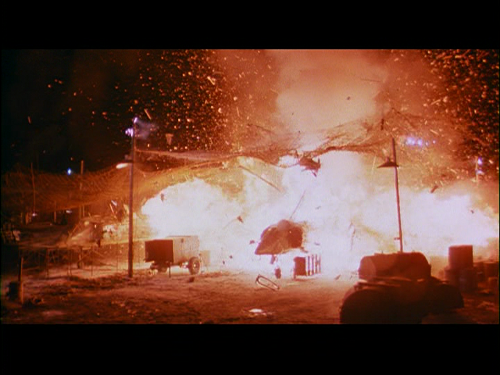 Red Dawn (1984) - The Wolverines destroy a Soviet air base. Red Dawn (1984) - The Wolverines destroy a Soviet air base.