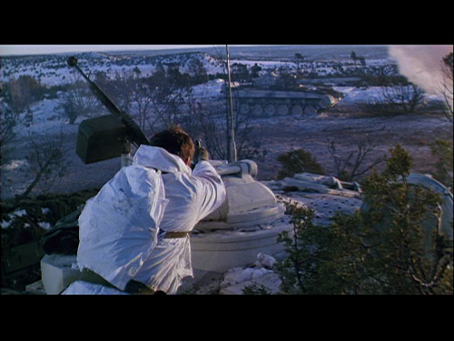 Red Dawn (1984) - The tank battle would claim two lives. Red Dawn (1984) - The tank battle would claim two lives.