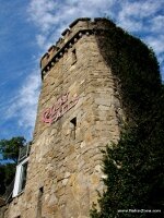 Castle entrance to Ruby Falls.