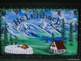 Artwork tries to make the town look more European.