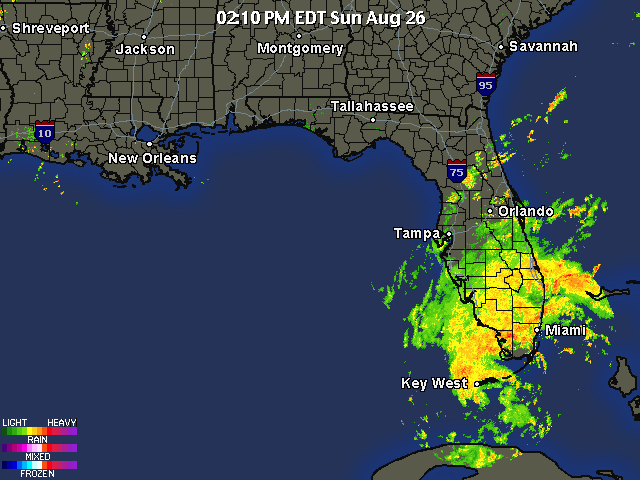Tropical Storm Isaac - Key West regional weather radar Tropical Storm Isaac - Key West regional weather radar