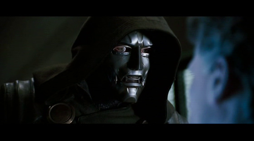 Fantastic Four (2005) - Doctor Doom taunts and tortures Reed Richards. Fantastic Four (2005) - Doctor Doom taunts and tortures Reed Richards.